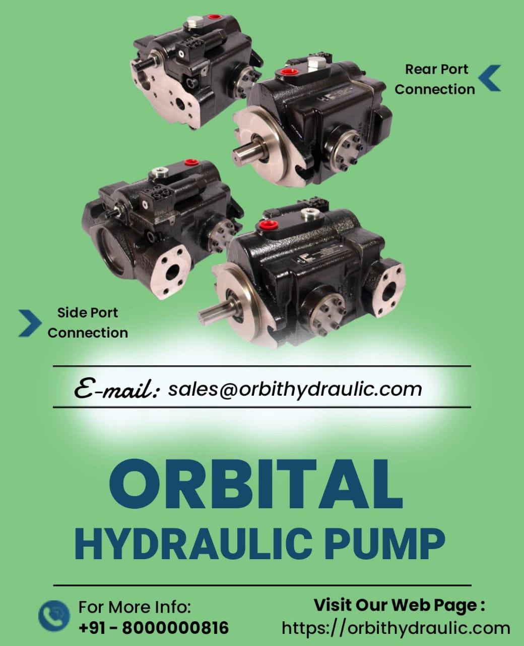 Atos Axial Piston Pump PVPP-C-5076 Atos Hydraulic Variable Displacement Axial Piston Pump Mumbai Maharashtra India
